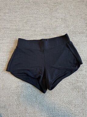 Athleta Black High-Rise Athletic Shorts
